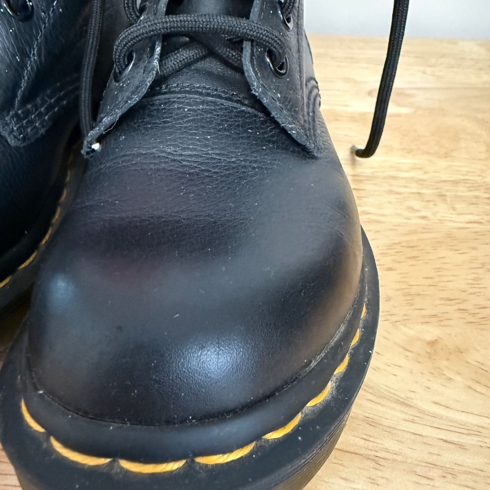 Dr. Martens Black Pascal Combat Boots - Size 5 - Picture 3 of 10